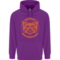 Red Panda Cutest Mischievous Childrens Kids Hoodie Purple