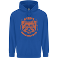 Red Panda Cutest Mischievous Childrens Kids Hoodie Royal Blue