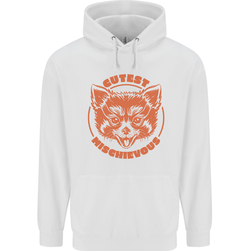 Red Panda Cutest Mischievous Childrens Kids Hoodie White