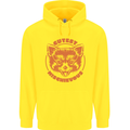 Red Panda Cutest Mischievous Childrens Kids Hoodie Yellow