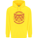 Red Panda Cutest Mischievous Childrens Kids Hoodie Yellow