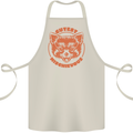 Red Panda Cutest Mischievous Cotton Apron 100% Organic Natural