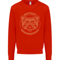 Red Panda Cutest Mischievous Kids Sweatshirt Jumper Bright Red