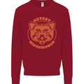 Red Panda Cutest Mischievous Kids Sweatshirt Jumper Red