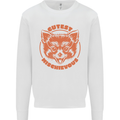 Red Panda Cutest Mischievous Kids Sweatshirt Jumper White