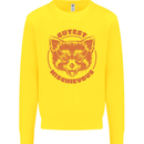 Red Panda Cutest Mischievous Kids Sweatshirt Jumper Yellow