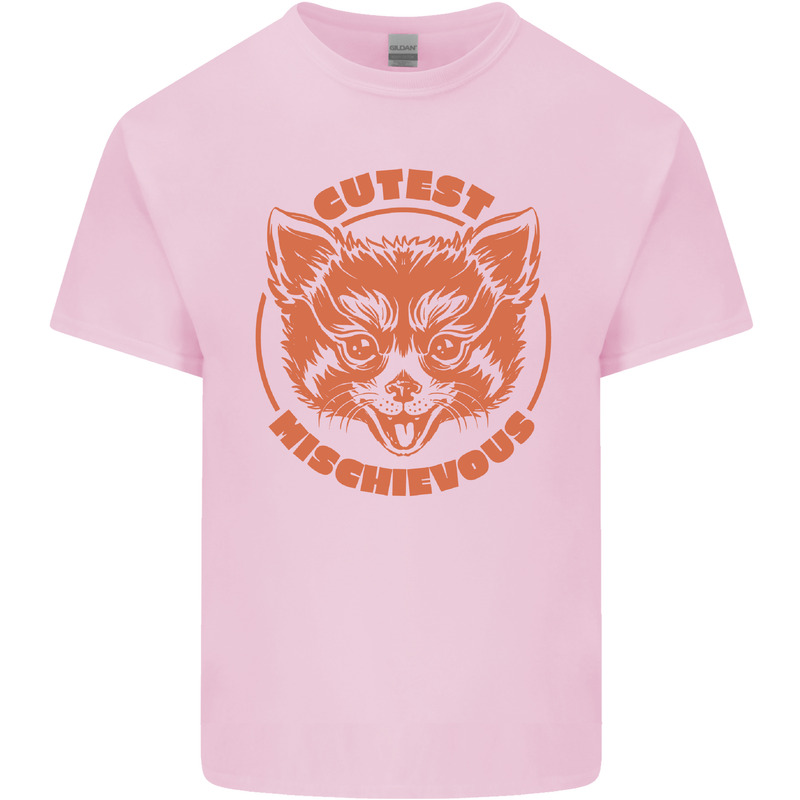 Red Panda Cutest Mischievous Mens Cotton T-Shirt Tee Top Light Pink