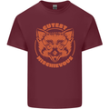 Red Panda Cutest Mischievous Mens Cotton T-Shirt Tee Top Maroon