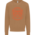 Red Panda Cutest Mischievous Mens Sweatshirt Jumper Caramel Latte