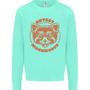 Red Panda Cutest Mischievous Mens Sweatshirt Jumper Peppermint