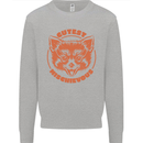Red Panda Cutest Mischievous Mens Sweatshirt Jumper Sports Grey