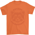 Red Panda Cutest Mischievous Mens T-Shirt 100% Cotton Orange