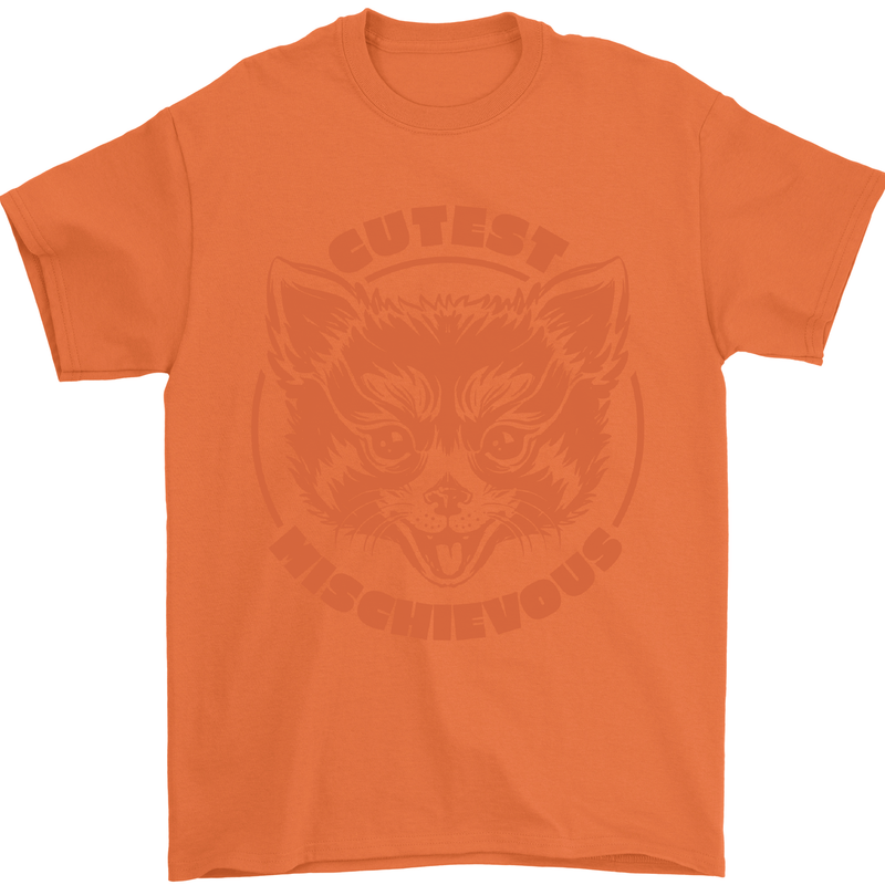 Red Panda Cutest Mischievous Mens T-Shirt 100% Cotton Orange