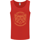 Red Panda Cutest Mischievous Mens Vest Tank Top Red
