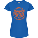 Red Panda Cutest Mischievous Womens Petite Cut T-Shirt Royal Blue