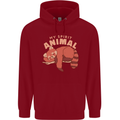 Red Panda My Spirit Animal Childrens Kids Hoodie Red