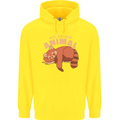 Red Panda My Spirit Animal Childrens Kids Hoodie Yellow