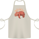 Red Panda My Spirit Animal Cotton Apron 100% Organic Natural