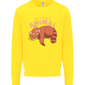 Red Panda My Spirit Animal Kids Sweatshirt Jumper Yellow