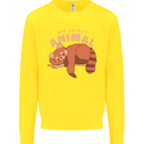Red Panda My Spirit Animal Kids Sweatshirt Jumper Yellow
