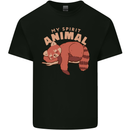 Red Panda My Spirit Animal Kids T-Shirt Childrens Black