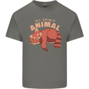 Red Panda My Spirit Animal Kids T-Shirt Childrens Charcoal