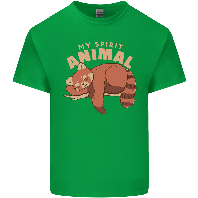 Red Panda My Spirit Animal Kids T-Shirt Childrens Irish Green