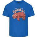 Red Panda My Spirit Animal Kids T-Shirt Childrens Royal Blue