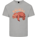 Red Panda My Spirit Animal Kids T-Shirt Childrens Sports Grey