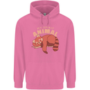 Red Panda My Spirit Animal Mens 80% Cotton Hoodie Azelea