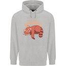 Red Panda My Spirit Animal Mens 80% Cotton Hoodie Sports Grey