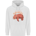 Red Panda My Spirit Animal Mens 80% Cotton Hoodie White