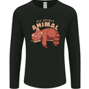 Red Panda My Spirit Animal Mens Long Sleeve T-Shirt Black
