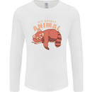 Red Panda My Spirit Animal Mens Long Sleeve T-Shirt White