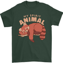 Red Panda My Spirit Animal Mens T-Shirt 100% Cotton Forest Green