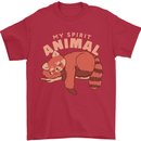 Red Panda My Spirit Animal Mens T-Shirt 100% Cotton Red