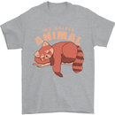 Red Panda My Spirit Animal Mens T-Shirt 100% Cotton Sports Grey