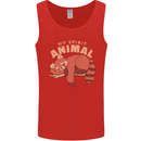 Red Panda My Spirit Animal Mens Vest Tank Top Red