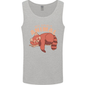 Red Panda My Spirit Animal Mens Vest Tank Top Sports Grey