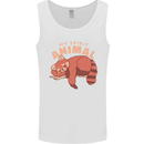 Red Panda My Spirit Animal Mens Vest Tank Top White