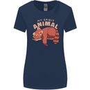 Red Panda My Spirit Animal Womens Wider Cut T-Shirt Navy Blue