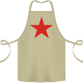 Red Star Army As Worn by Cotton Apron 100% Organic Khaki