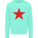 Red Star Army As Worn by Kids Sweatshirt Jumper Peppermint