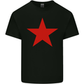 Red Star Army As Worn by Kids T-Shirt Childrens Black