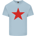 Red Star Army As Worn by Kids T-Shirt Childrens Light Blue