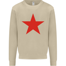 Red Star Army As Worn by Mens Sweatshirt Jumper Sand