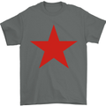 Red Star Army As Worn by Mens T-Shirt Cotton Gildan Charcoal