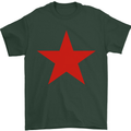 Red Star Army As Worn by Mens T-Shirt Cotton Gildan Forest Green