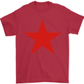 Red Star Army As Worn by Mens T-Shirt Cotton Gildan Red