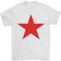 Red Star Army As Worn by Mens T-Shirt Cotton Gildan White